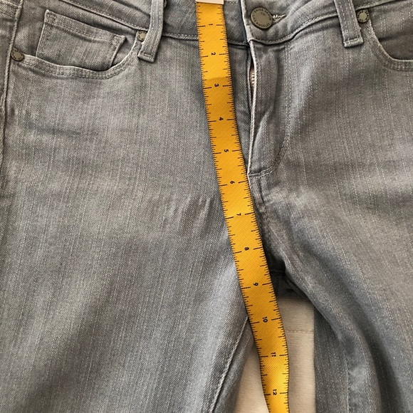 Paige Skyline Skinny Steely Wash Jean - Picture 9 of 16